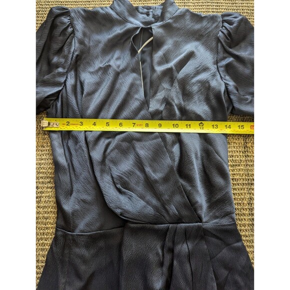 Frame Wrap Party Dress in Navy Size XS New - Picture 9 of 10